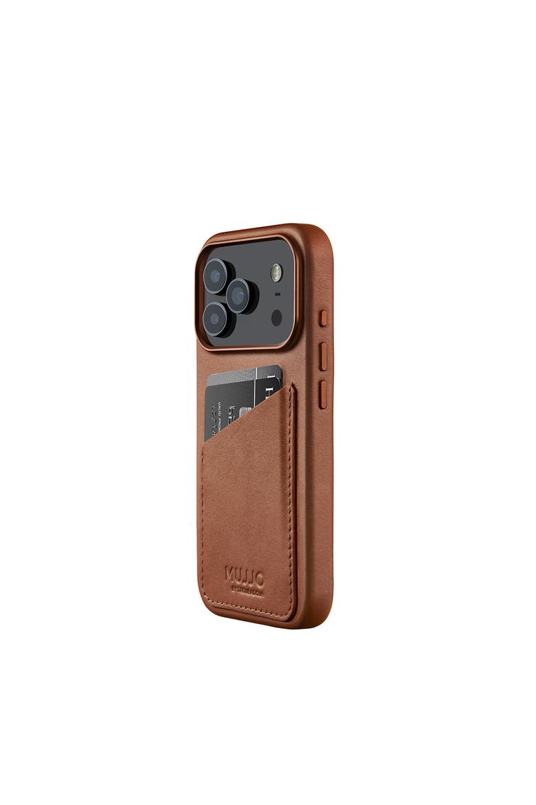 Full Leather Wallet Case for iPhone 17 Pro, Alternate, color, Tan