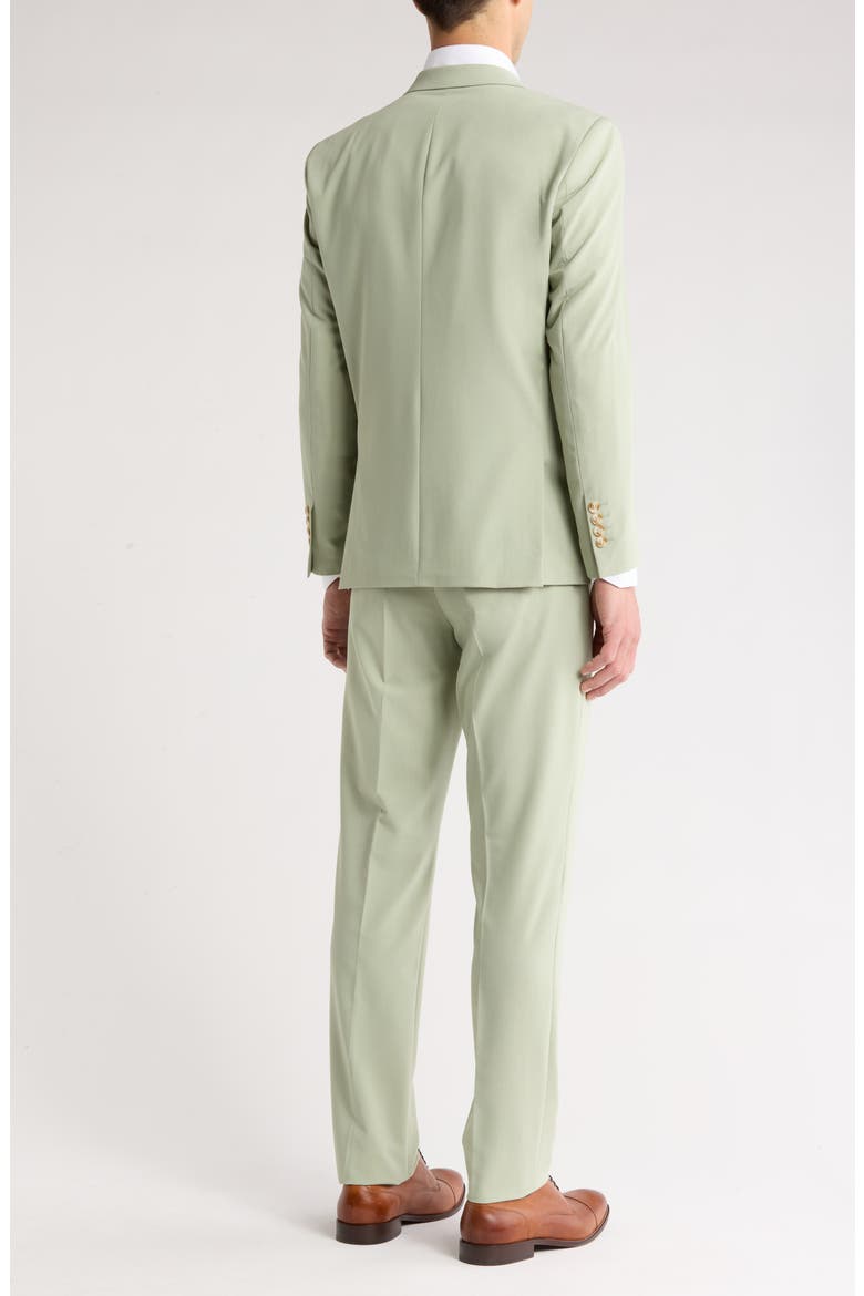 Slim Fit Stretch 2-Piece Suit, Alternate, color, LIGHT SAGE