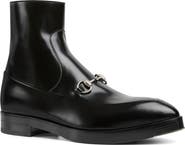 Gucci Burn Horsebit Pointed Toe Boot