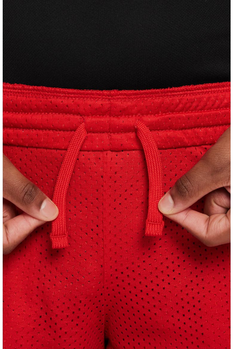 Kids' Mesh Dri-FIT Shorts, Alternate, color, 657 UNVRED/WHITE