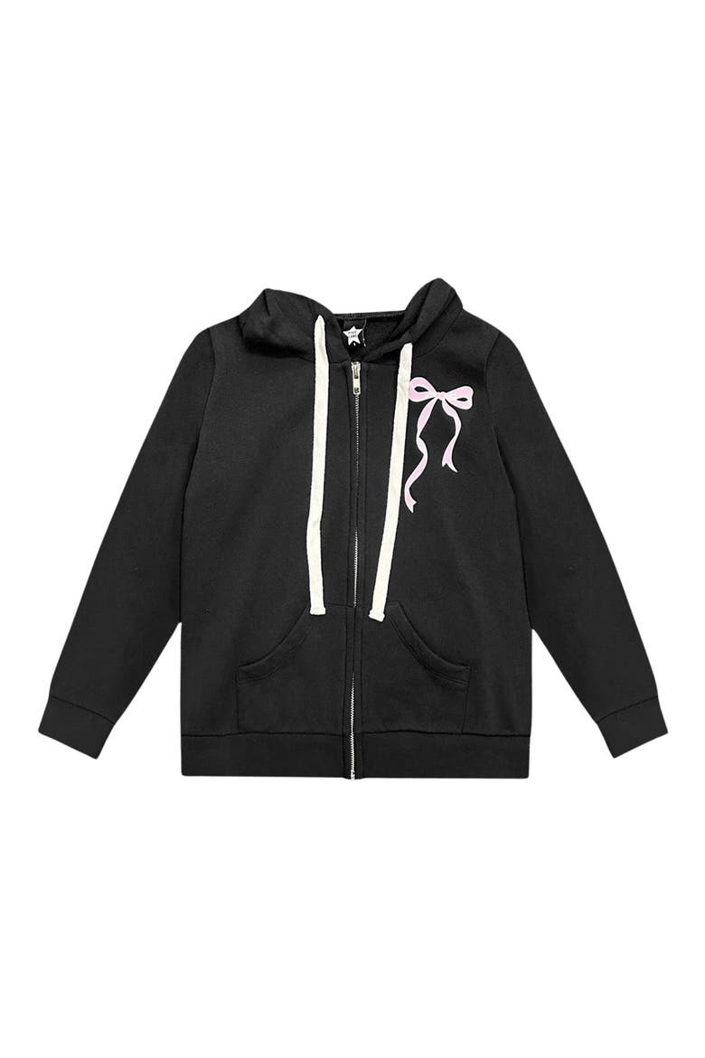 Kids' Soft Zip Hoodie, Main, color, BLK MULTI