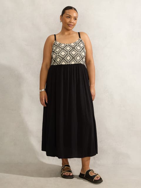 Crinkled Crochet Dress