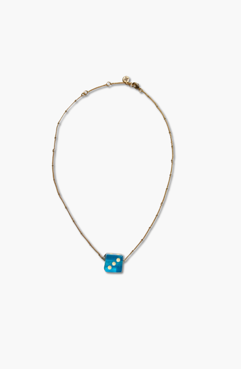 Dice Charm Necklace