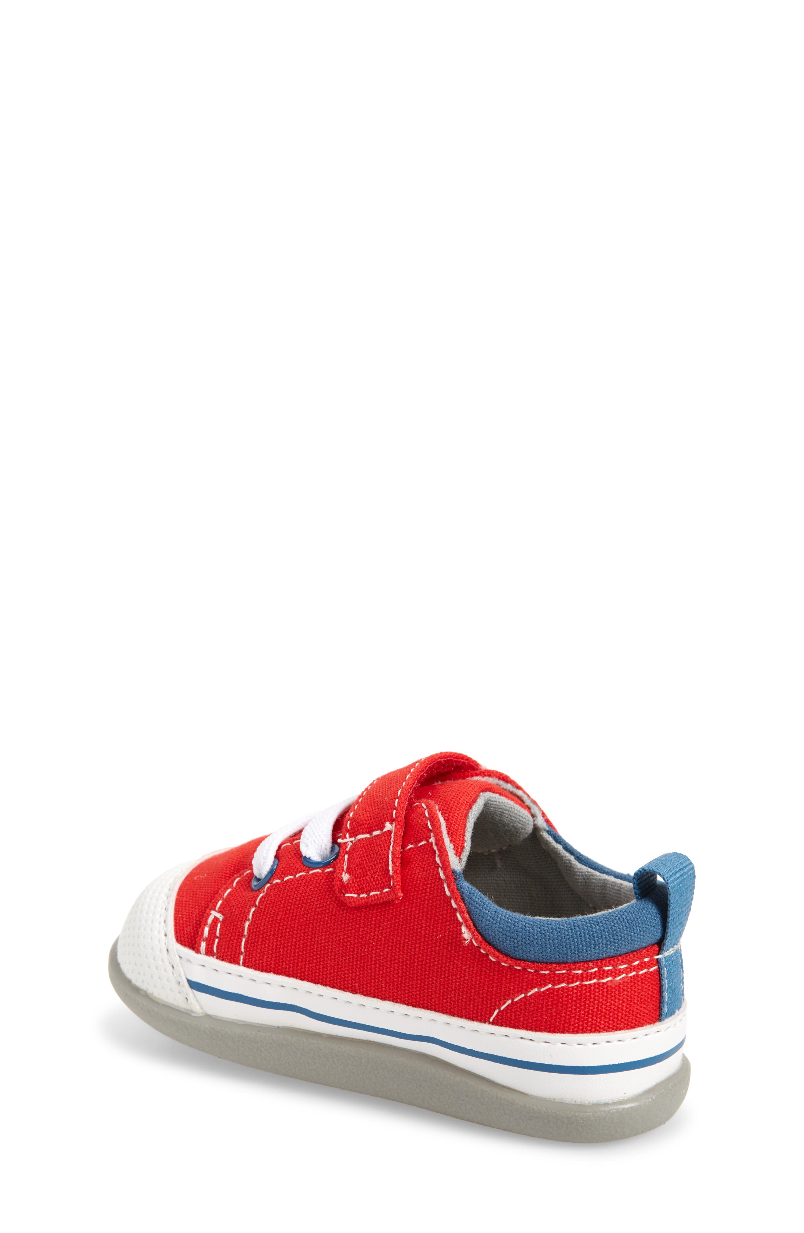 See Kai Run Stevie II Sneaker, Alternate, color, Red/ Blue