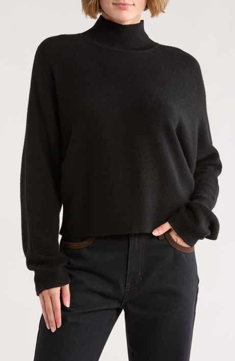 Ramy Brook Cassidy Mock Neck Wool Sweater