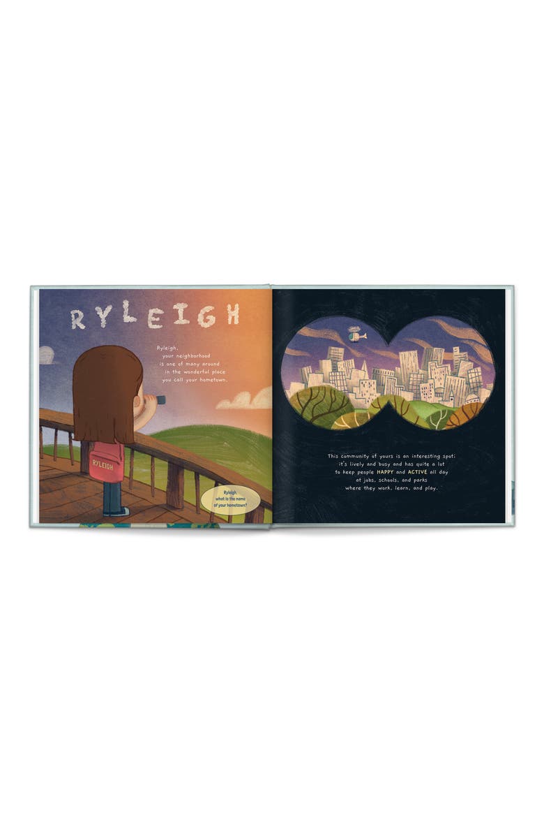 Long Hair Big Little World Personalized Book, Alternate, color, MULTI