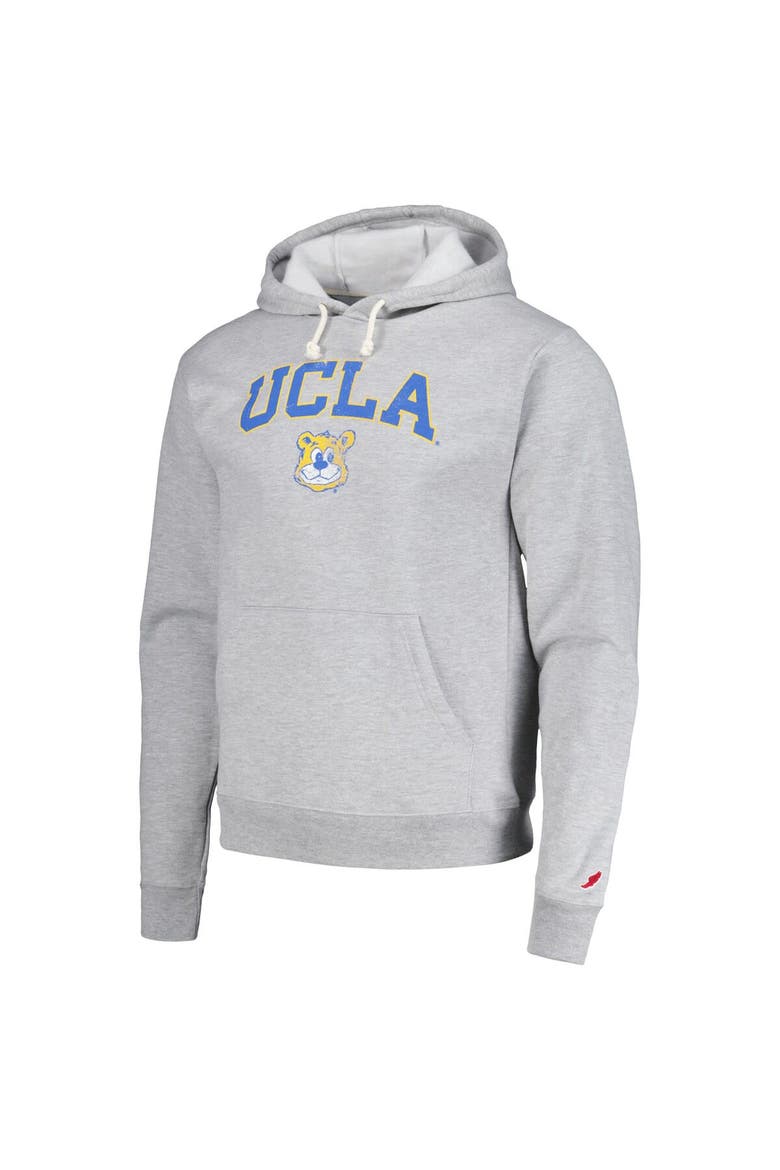 Men's League Collegiate Wear  Heather Gray UCLA Bruins Tall Arch Essential Pullover Hoodie, Alternate, color, Heather Gray