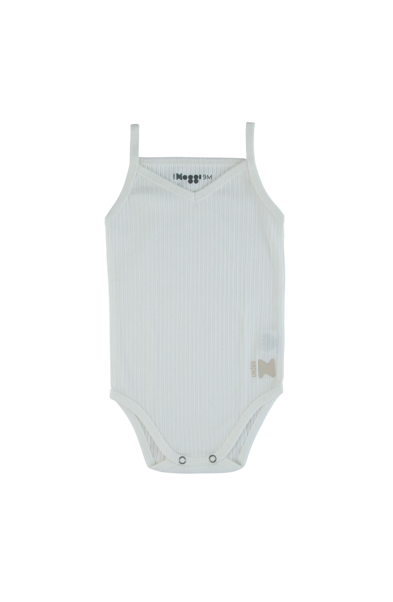 NoggiWear Ribbed Bodysuit, Alternate, color, Off-White