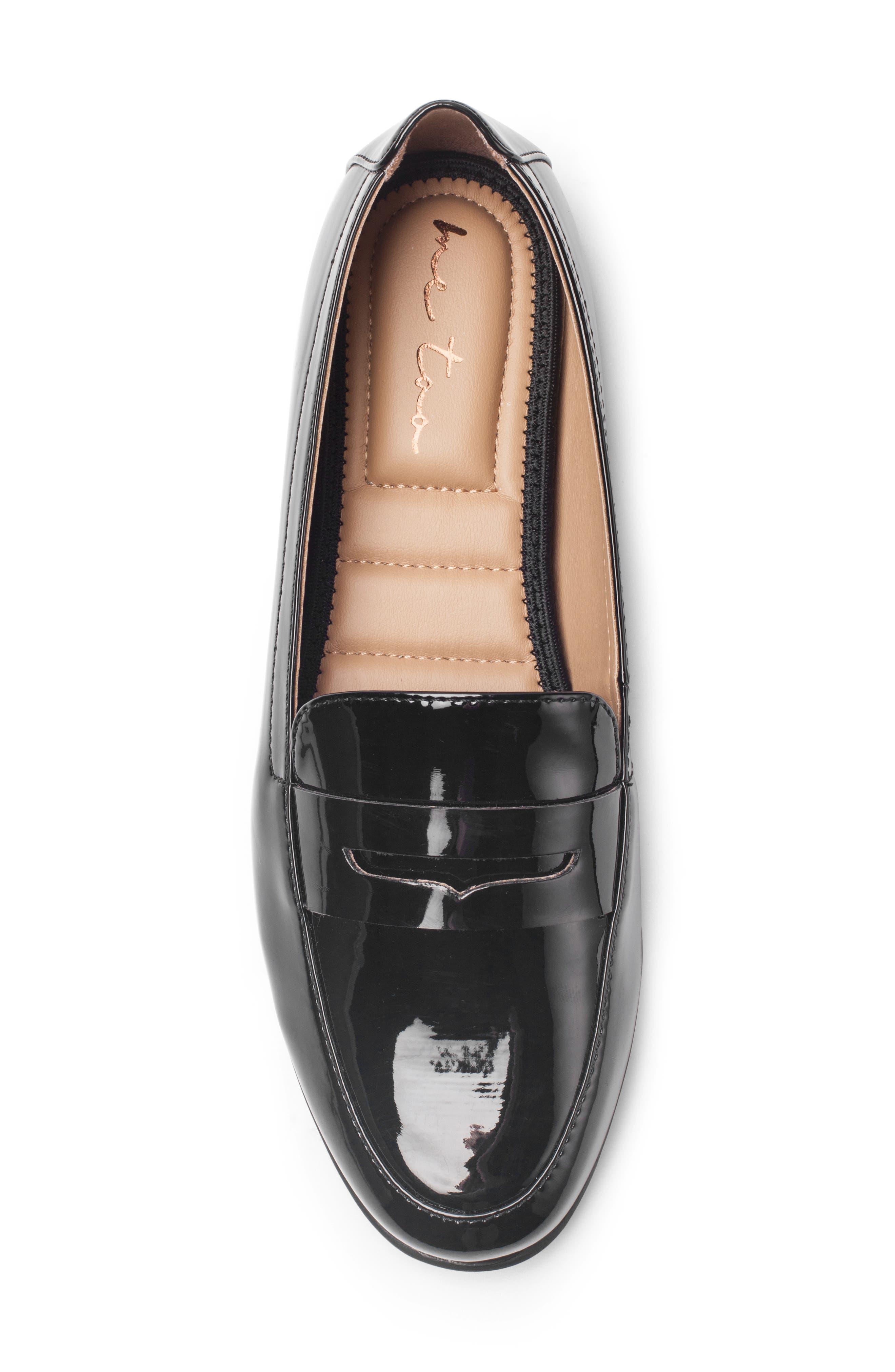 Bara Penny Loafer, Alternate, color, BLACK
