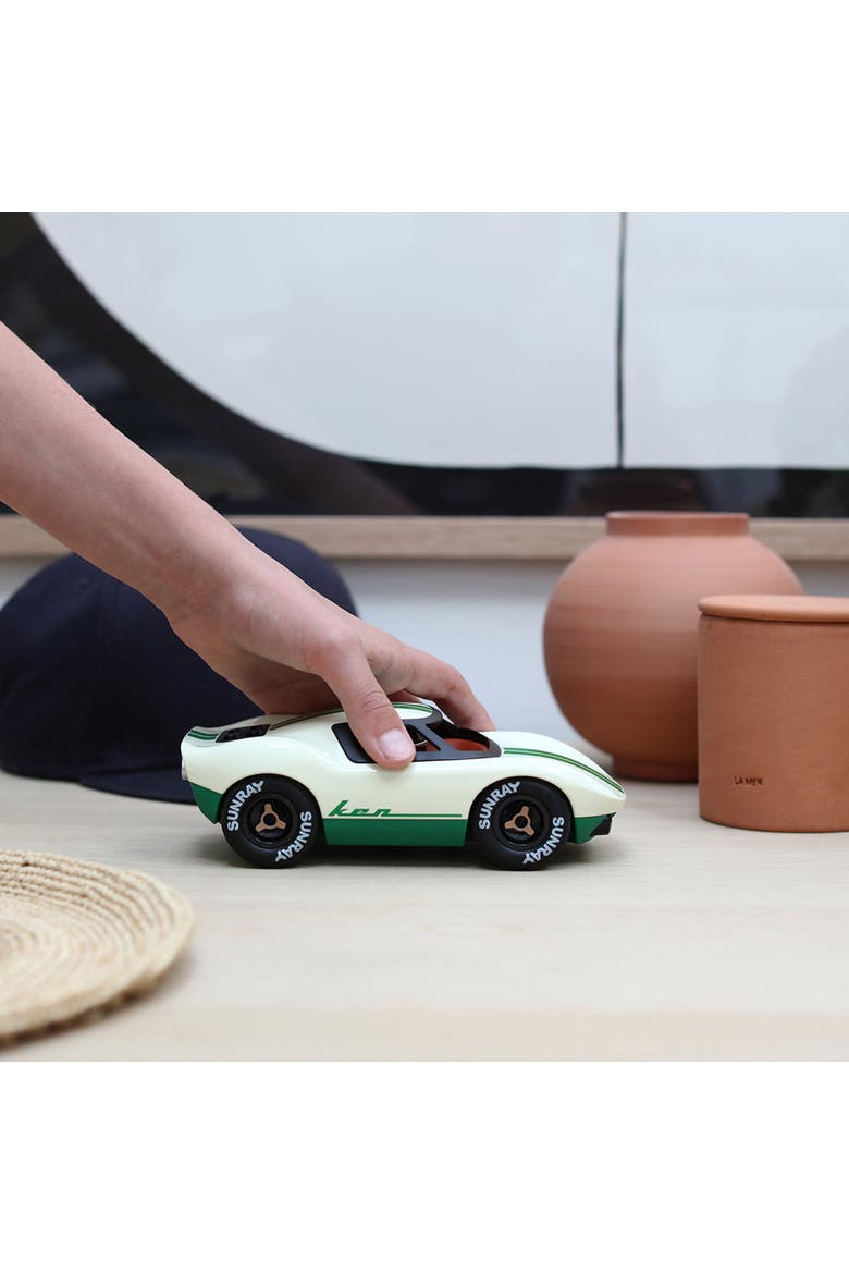 Mini Ken Car, Alternate, color, Glossy deep jet White