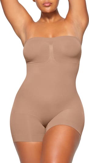 Seamless Sculpt Strapless Shortie Bodysuit