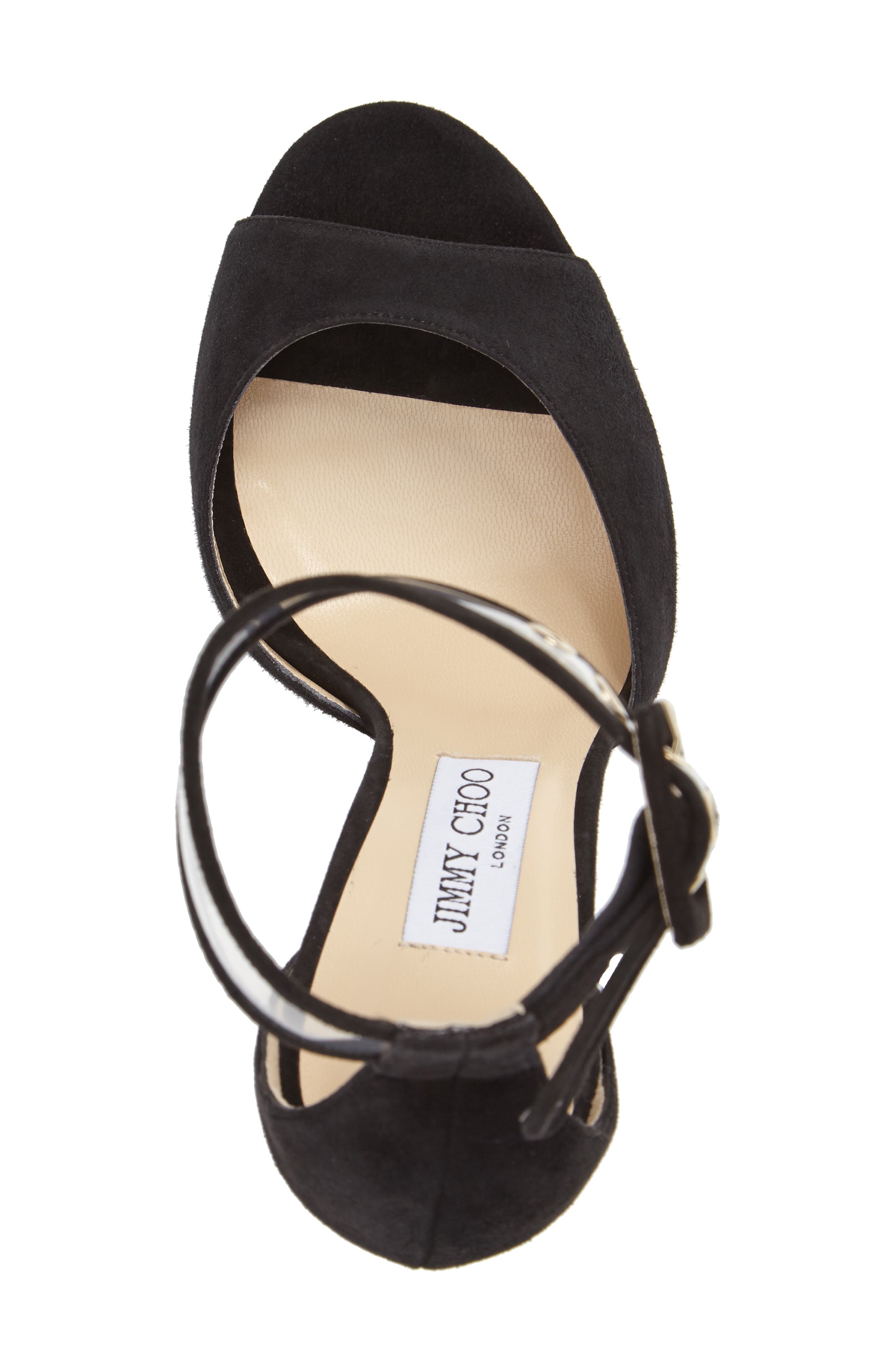 Jimmy Choo Mayner Ankle Cuff Platform Sandal, Alternate, color, 