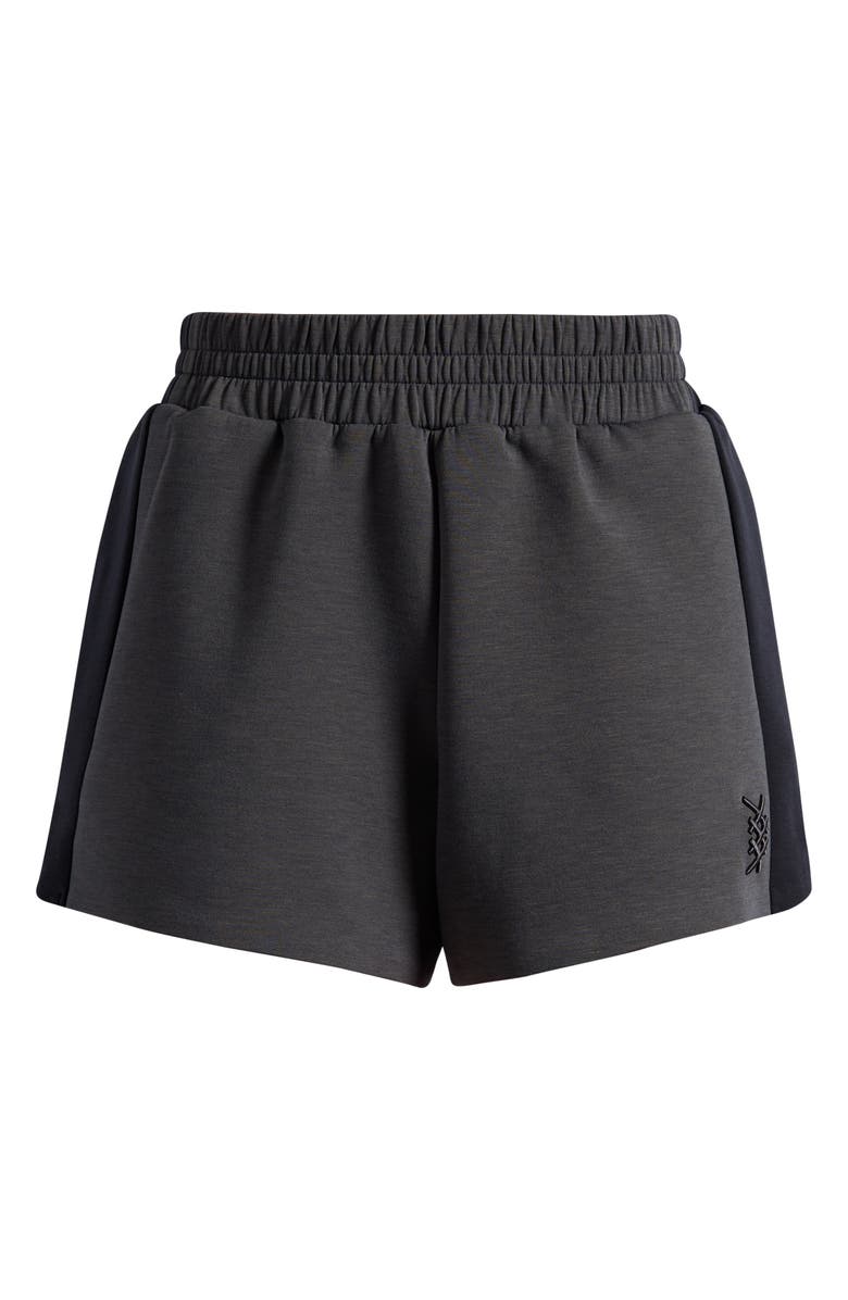 Rhone DreamGlow Colorblock Shorts, Alternate, color, Pure Black Heather