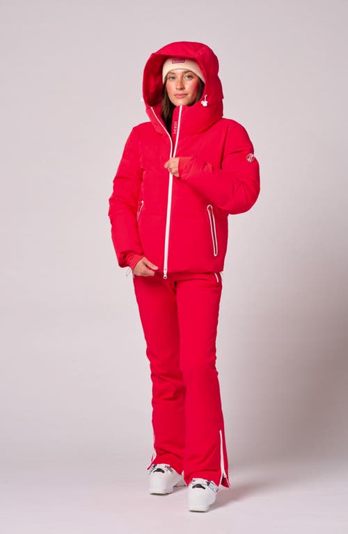 Jorde Palmer Insulated Ski Pant In Red