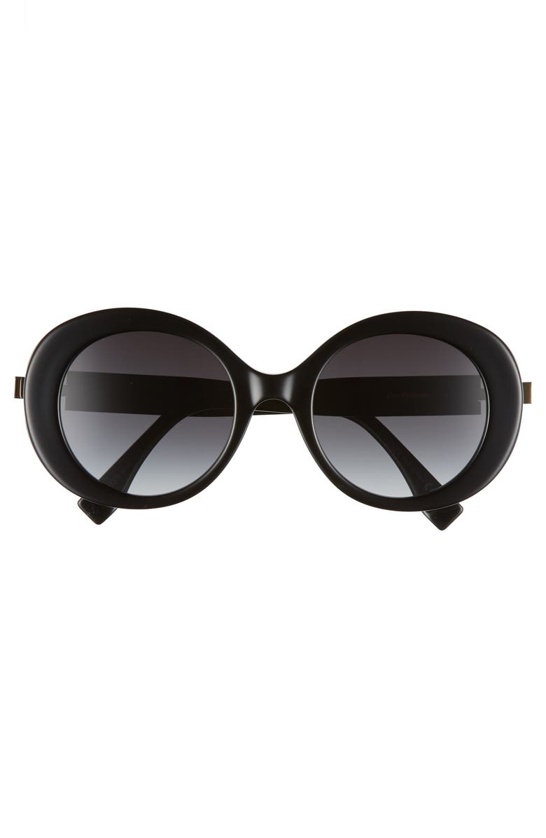 Fendi 52mm Round Sunglasses, Alternate, color,