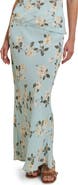 Favorite Daughter The Favorite Floral Georgette Maxi Skirt
