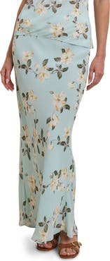 Favorite Daughter The Favorite Floral Georgette Maxi Skirt