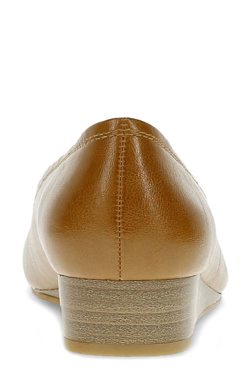 Baretraps Covette Wedge Pump In Dark Cognac