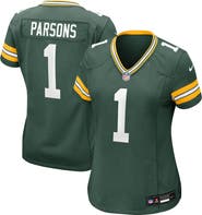 Nike Women's Nike Micah Parsons Green Green Bay Packers Game Player Jersey