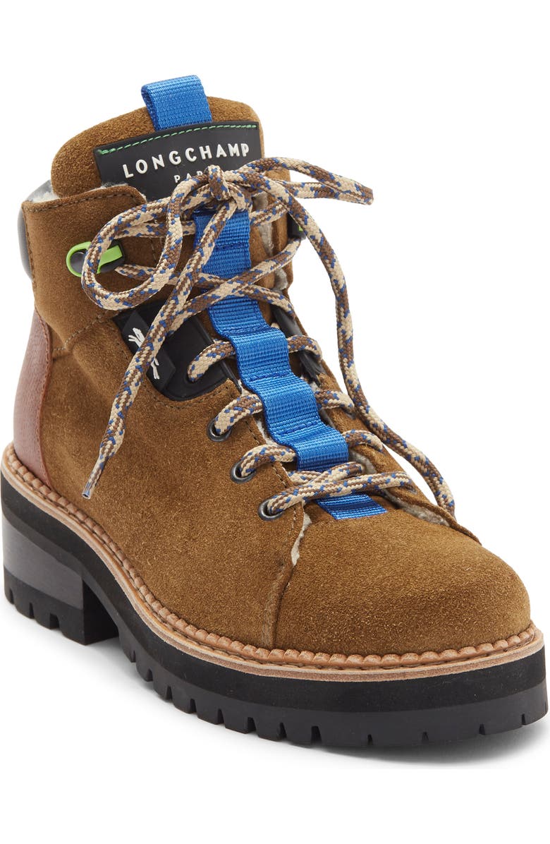 Longchamp HIGH BOOTS, Main, color, Tobacco