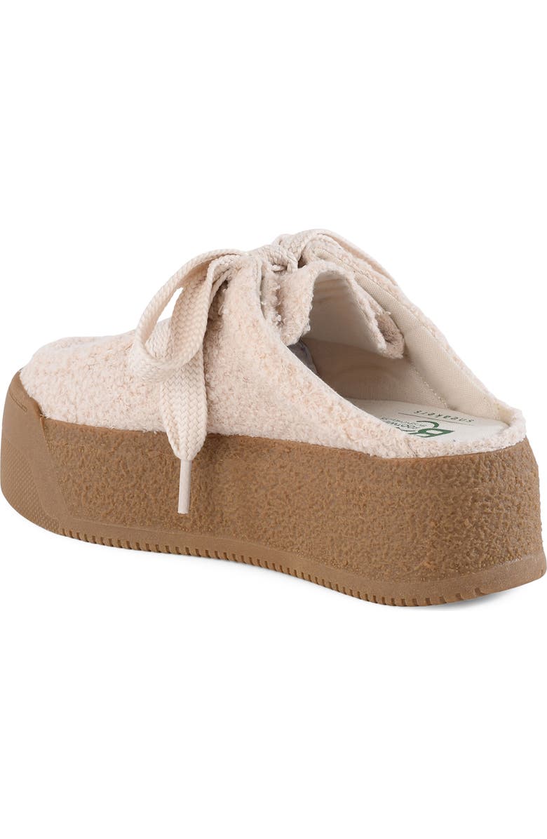 BC Footwear Evolution Platform Mule, Alternate, color, Cream