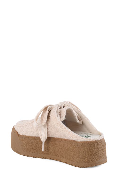 Bc Footwear Evolution Platform Mule In White