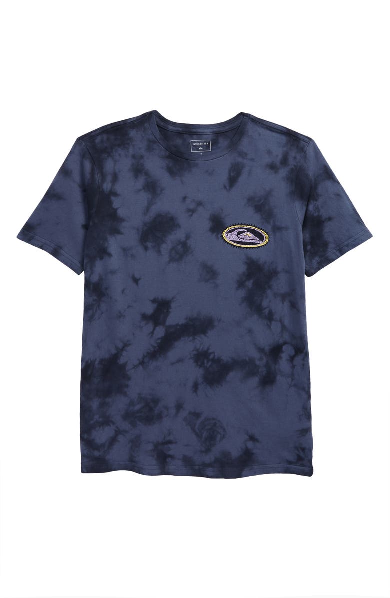 Quiksilver Kids' Wide World Oval Graphic Tee, Main, color, 