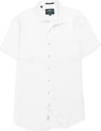 Rodd & Gunn Palm Beach Sports Fit Short Sleeve Linen Button-Up Shirt