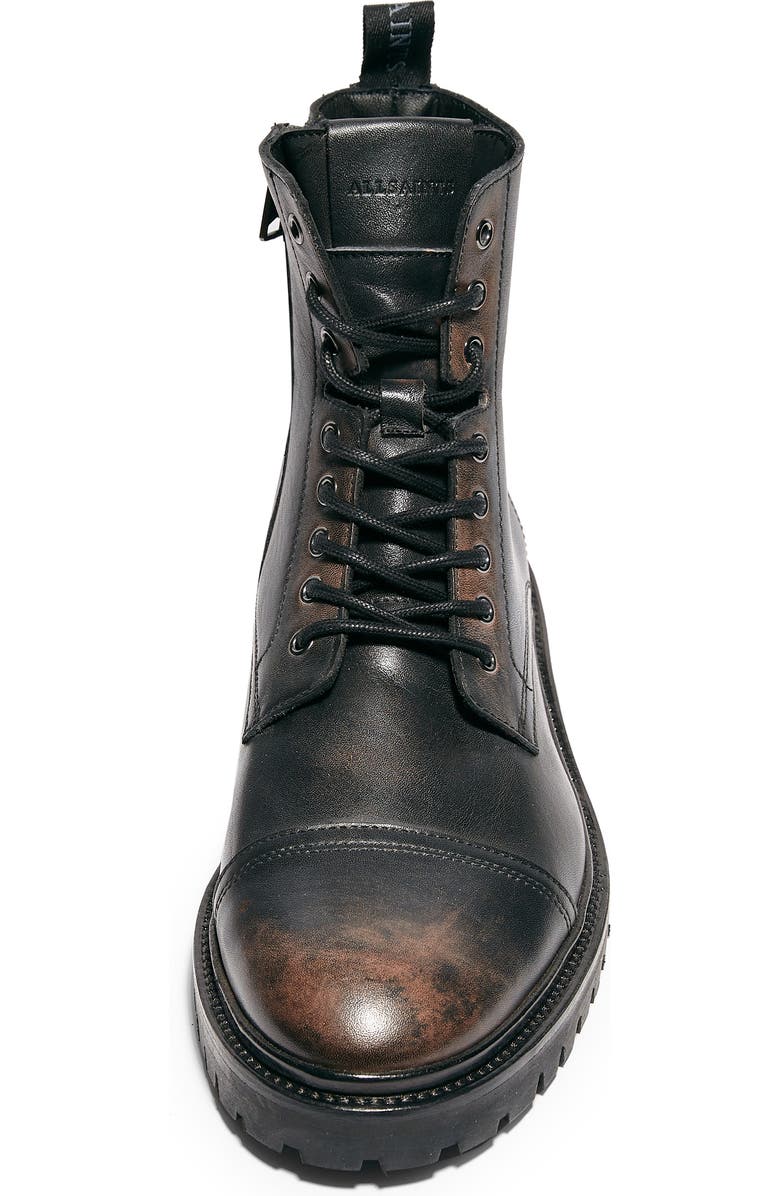 AllSaints Piero Cap Toe Boot, Alternate, color,
