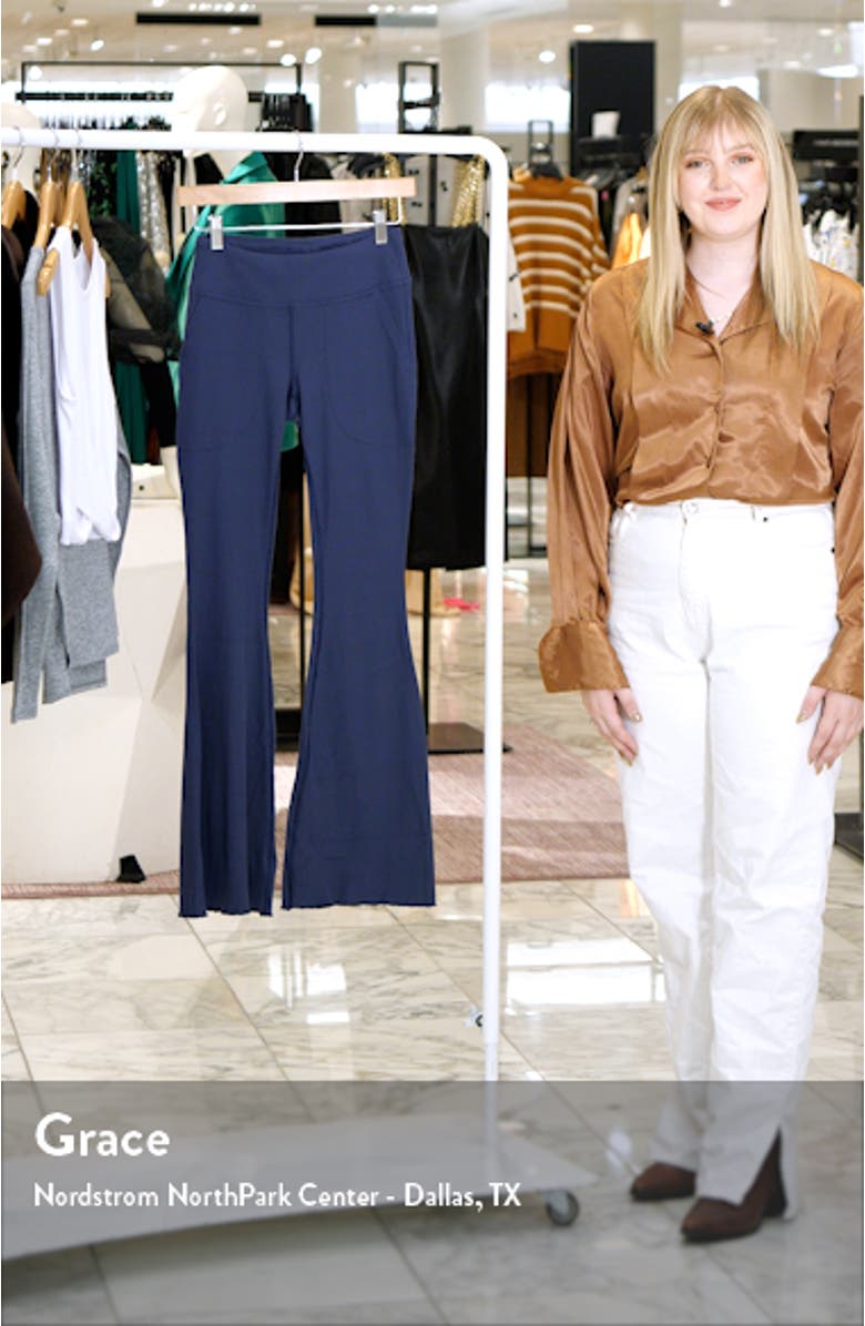 Rib Flare Leg Pants, sales video thumbnail