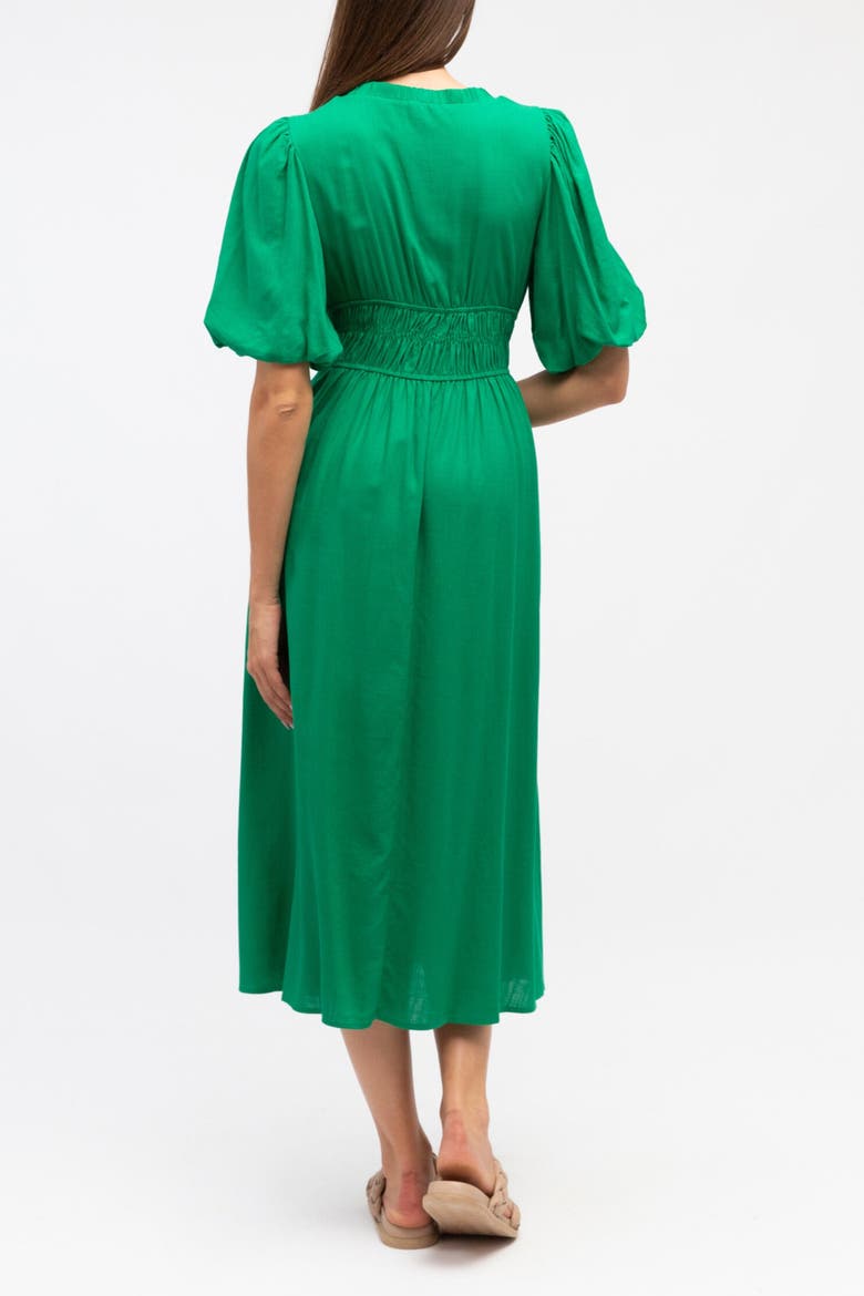 Selena Maxi Dress, Alternate, color, Green