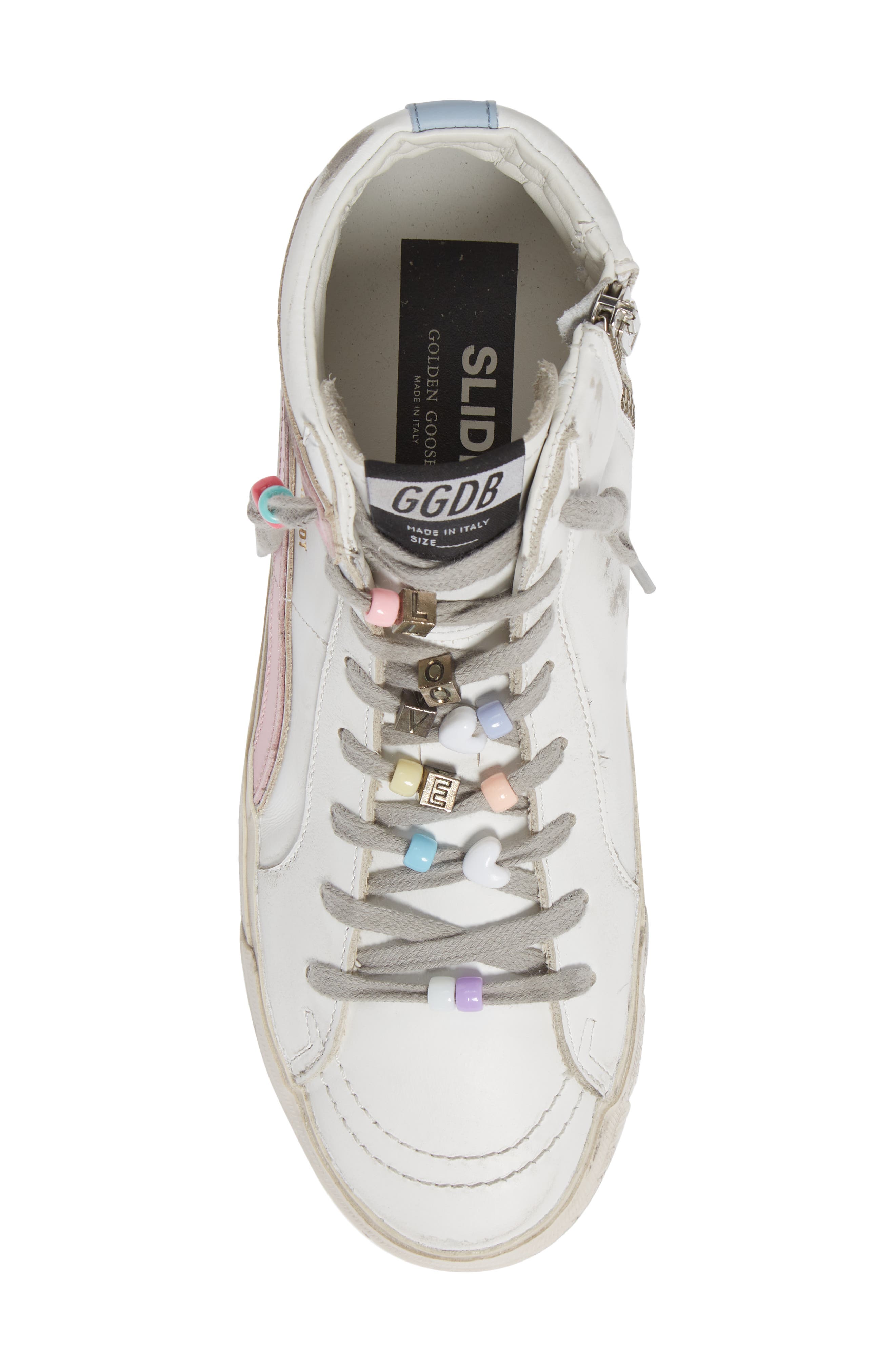 Golden Goose Slide High Top Sneaker, Alternate, color, 
