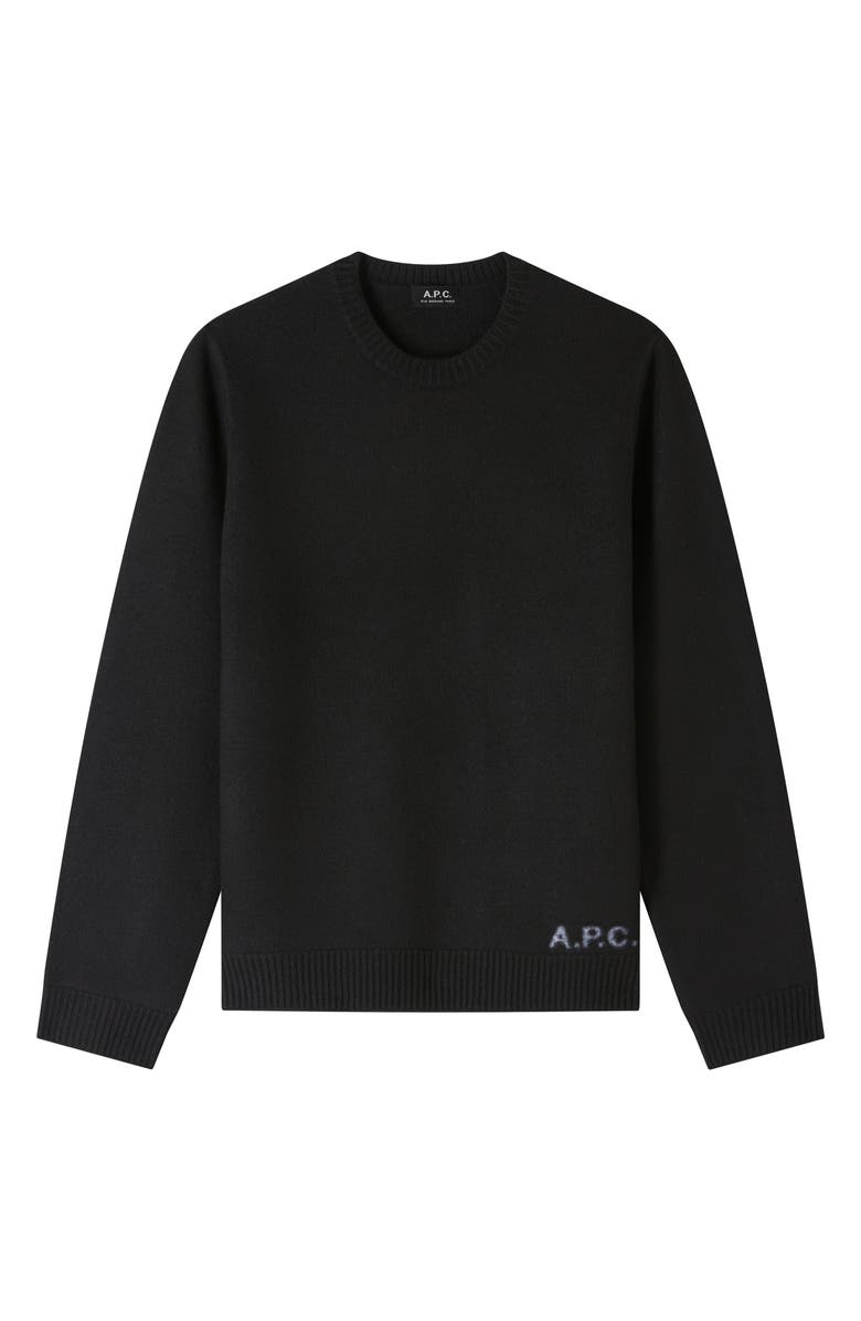 A.P.C. Edward Wool Crewneck Sweater, Alternate, color,