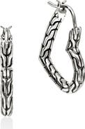John Hardy Essentials Heart Hoop Earrings