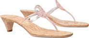 Tory Burch Miller Jelly Kitten Heel Sandal