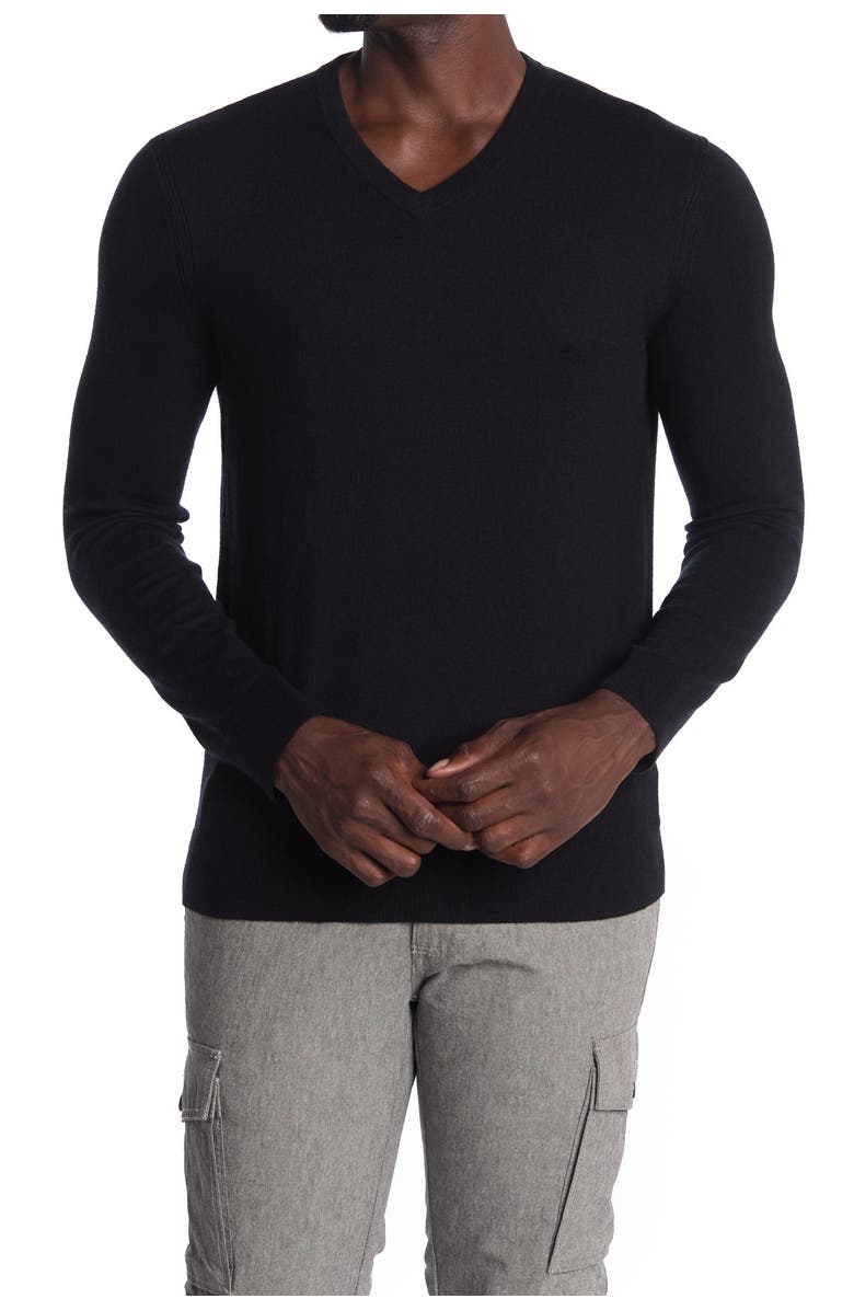 Theory Riland Wool Blend V-Neck Sweater, Main, color, 