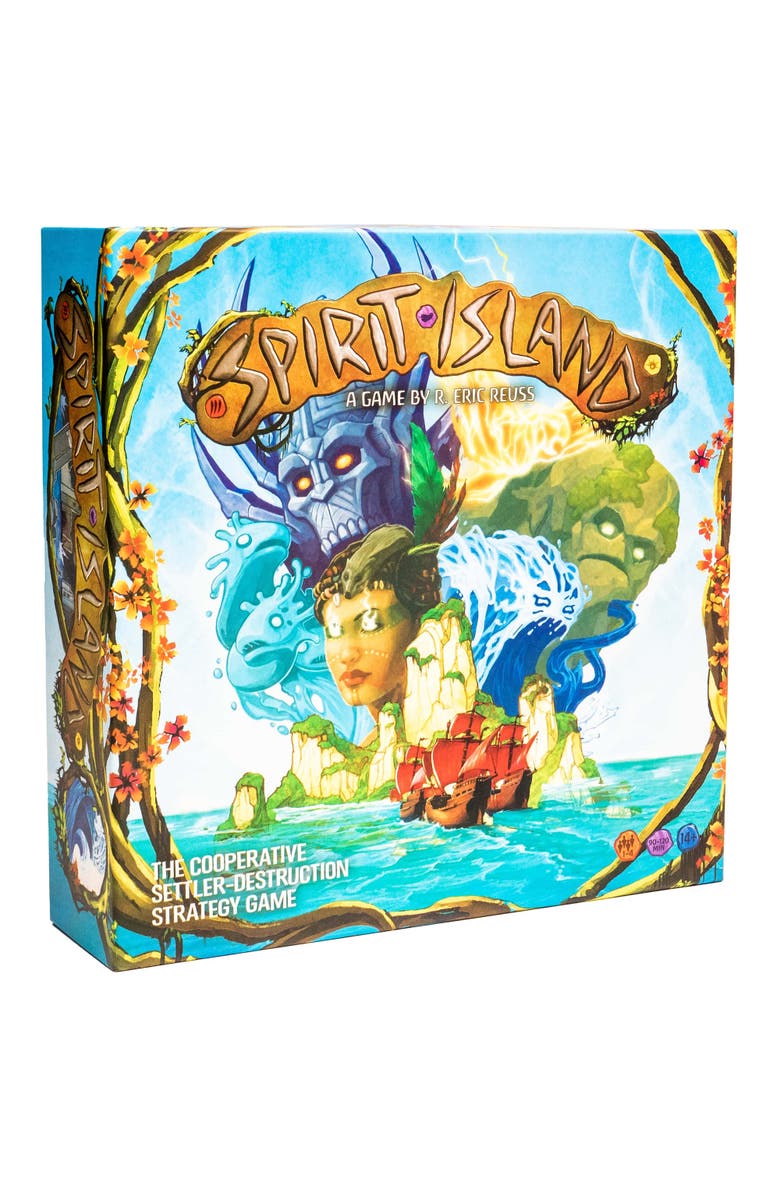 Greater Than Games Spirit Island Core Board Game, 1-4 Players, Main, color, Multicolored