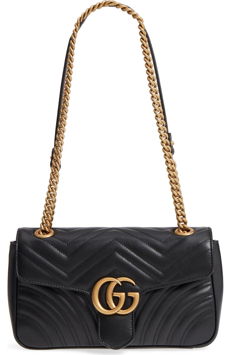Gucci Small GG Marmont 2.0 Matelassé Leather Shoulder Bag, Main, color,