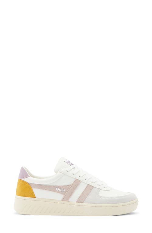 Gola Classics Grandslam Trident Sneaker In White