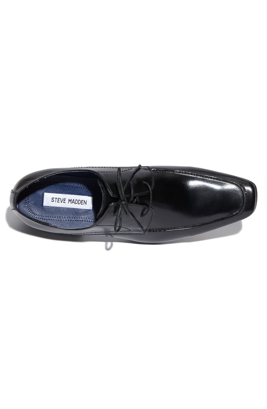 'Tannar' Moc Toe Oxford, Alternate, color, BLACK