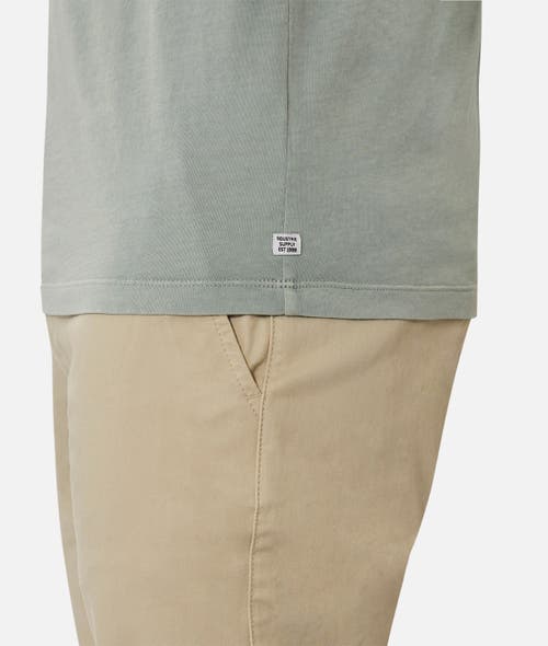 Industrie Australia The Basic Classic Tee In Pd Faded Blue