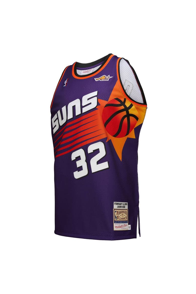 Men's Mitchell & Ness Jason Kidd Purple Phoenix Suns 2000 NBA All-Star Game Authentic Jersey, Alternate, color, Purple