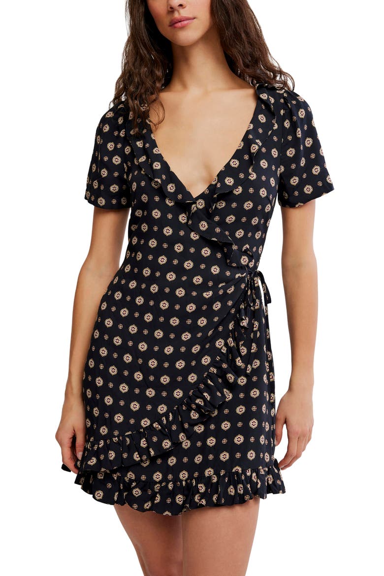 Wildest Dreams Minidress, Alternate, color, BLACK COMBO