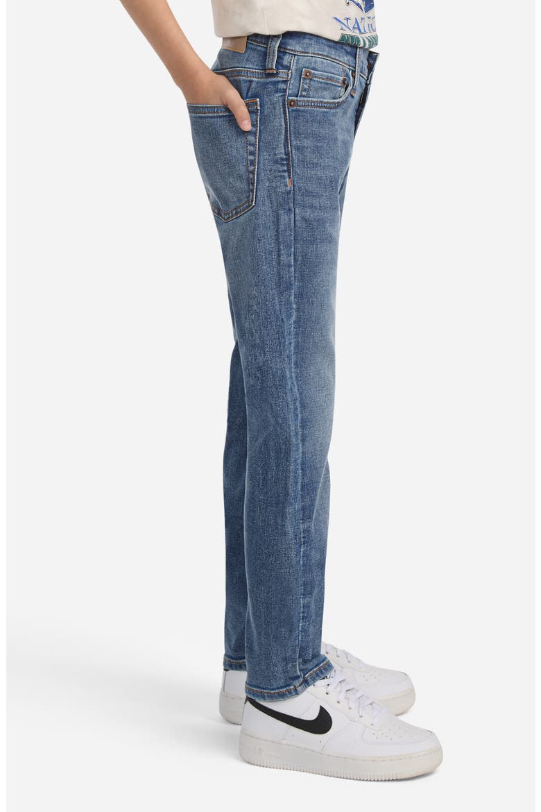 Kids' Slim Fit Jeans, Alternate, color, LIT