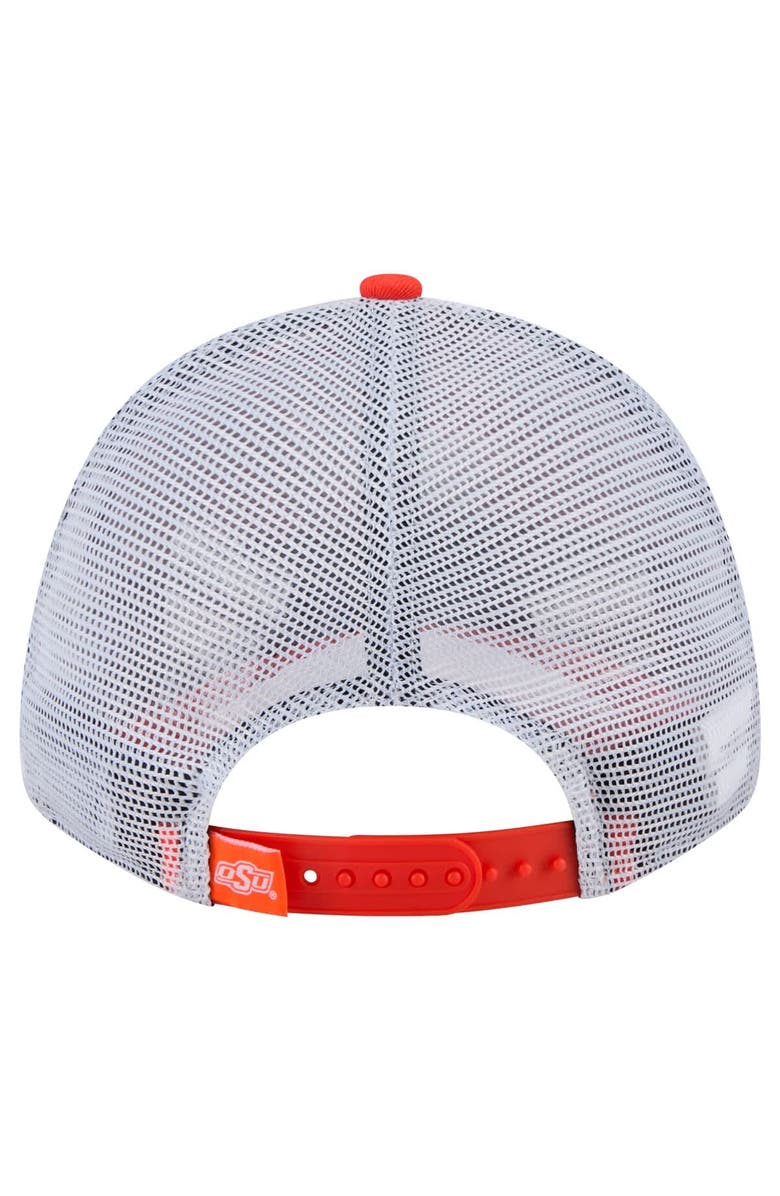 New Era Men's New Era  Orange Oklahoma State Cowboys Trucker 9FORTY Adjustable Hat, Alternate, color, Orange