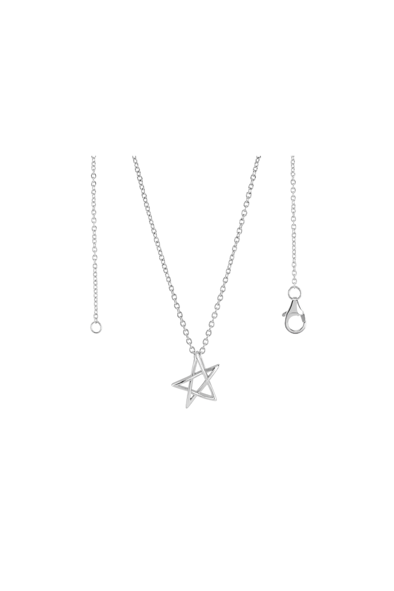 Mini Sol Star Pendant, Main, color, Sterling Silver