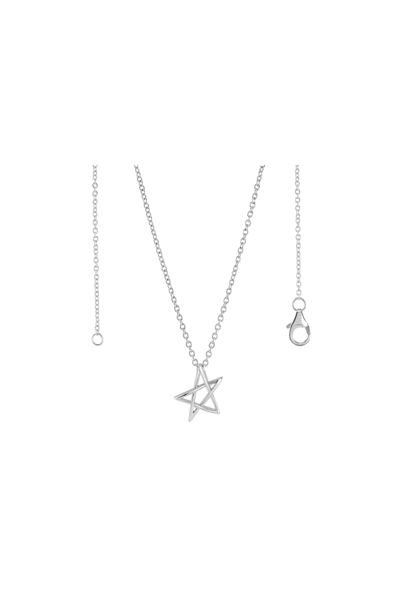 Lucy Quartermaine Mini Sol Star Pendant, Main, color, Sterling Silver