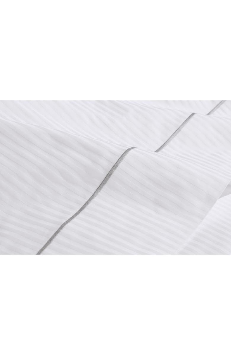 Boll & Branch Signature Embroidered Stripe Sheet Set, Alternate, color,