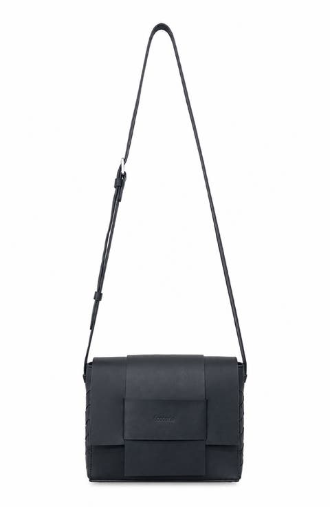 Iris Leather Crossbody Bag