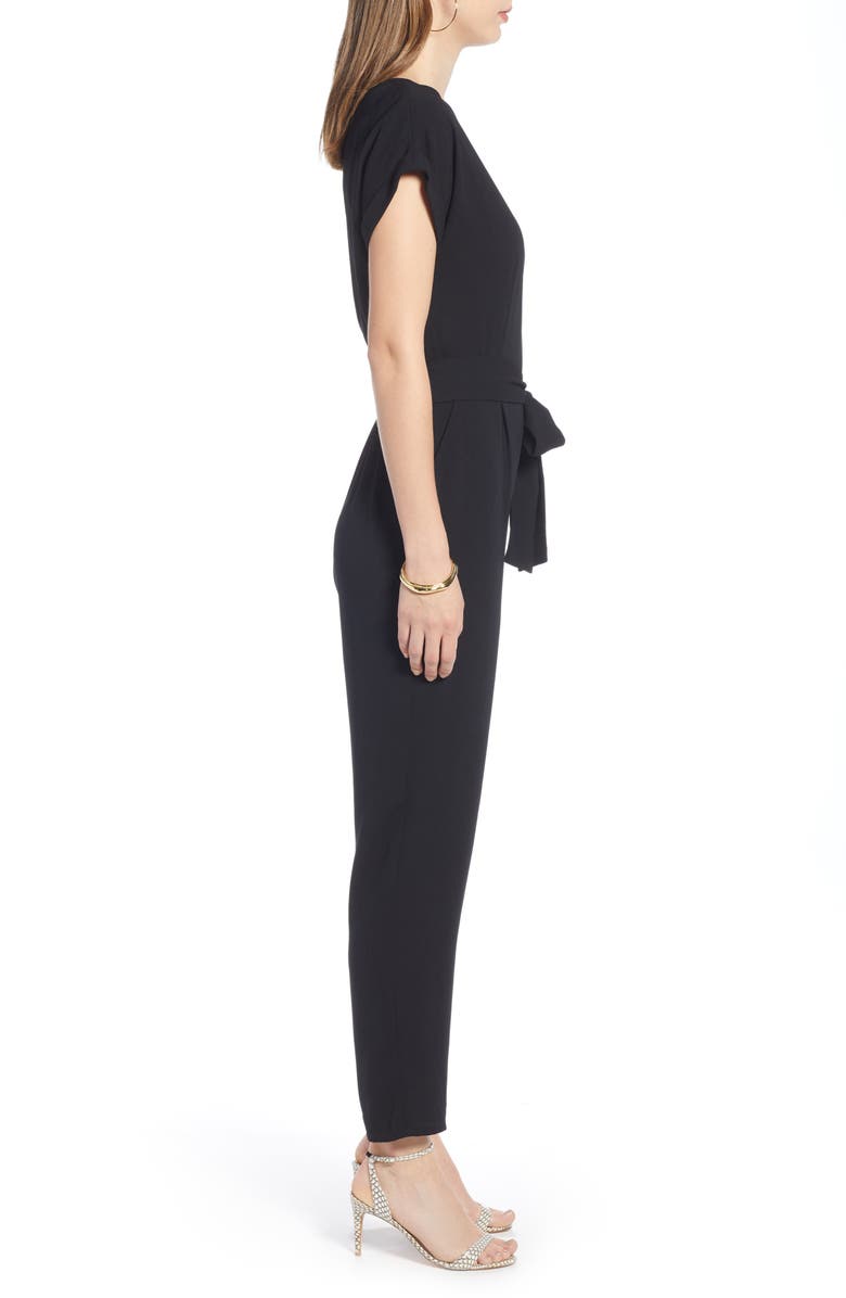 Halogen<sup>®</sup> Short Sleeve Jumpsuit, Alternate, color, 